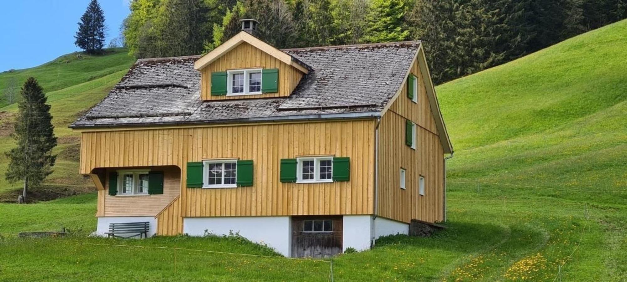 Ferienhaus Seuzach Nesslau Eksteriør bilde